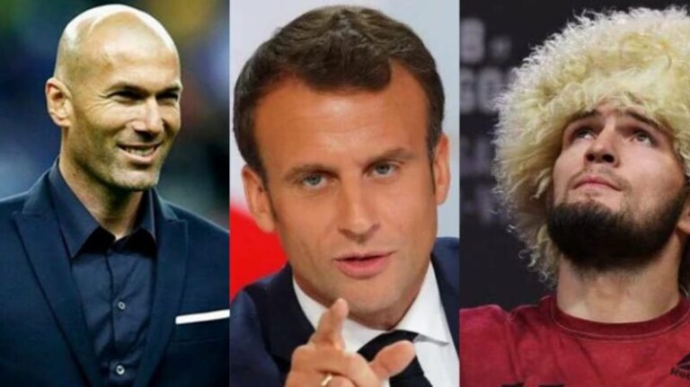 Macron, Khabib, dan Zizou